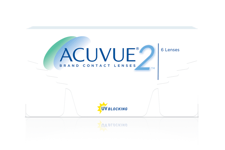 ACUVUE 2 By Johnson and Johnson Weekly Disposable Contact Lenses